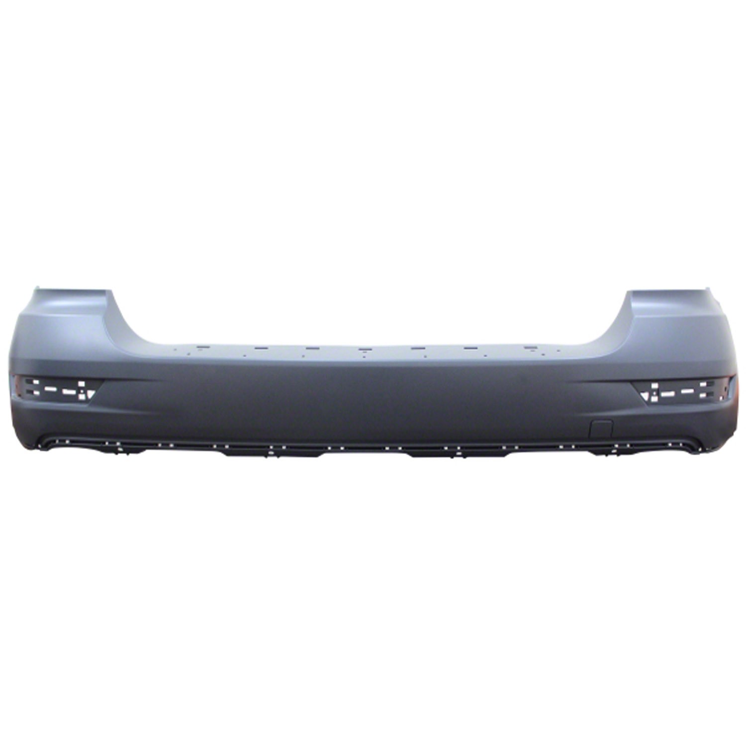 Bumper Cover Rear W164 w/o AMG Styling Pkg w/Sport Pkg w/o Parktronic Primed for Mercedes-Benz ML320 ML350 ML500 ML550