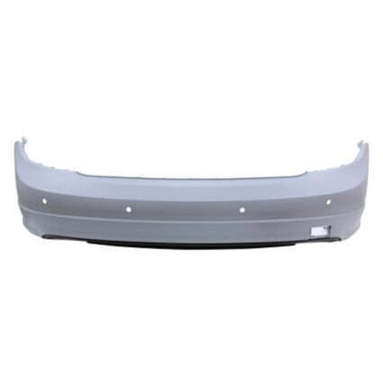Bumper Cover Rear W204 w/AMG Styling Pkg w/Parktronic Primed for Mercedes-Benz C230 C250 C300 C350 C63 AMG