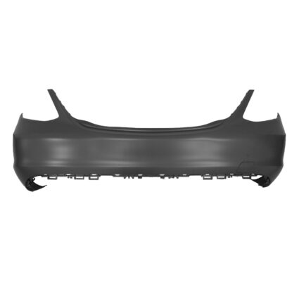 Bumper Cover Rear W205 w/o AMG Styling Pkg w/o Active Park Assist Primed CAPA for Mercedes-Benz C300 Sedan 2019–2021