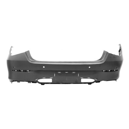 Bumper Cover Rear C118 w/o AMG Styling Pkg w/Active Park Assist Primed for Mercedes-Benz CLA250 2020–2023