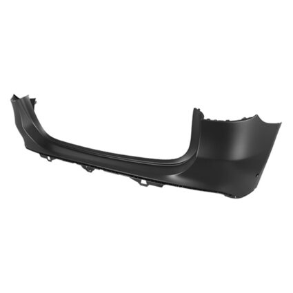 Bumper Cover Rear H247 w/o AMG Styling Pkg w/Active Park Assist Primed CAPA for Mercedes-Benz GLA250 2021–2023