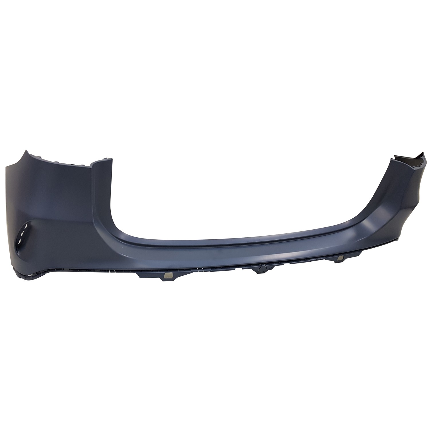 Bumper Cover Rear Upper w/AMG Styling Pkg H247 w/o Active Park Assist Primed for Mercedes-Benz GLA250 GLA35 AMG GLA45 AMG