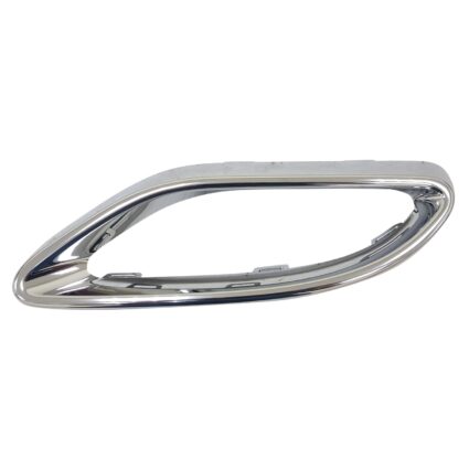 Bumper Insert Rear Left A238/C238/V177/W177 w/o AMG Styling Pkg Exhaust Opening Trim Chrome for Mercedes-Benz A220 A250 A35 AMG E400 E450