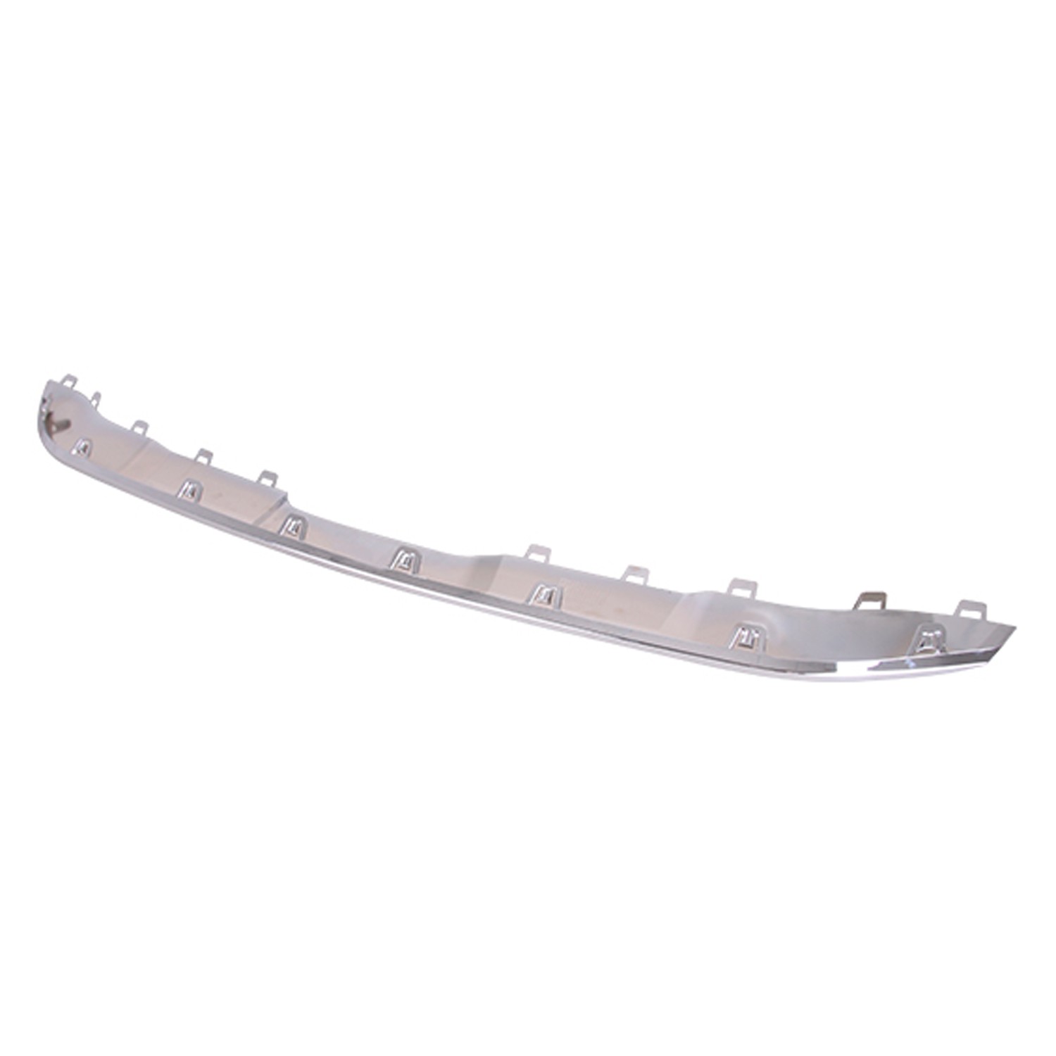 Bumper Cover Molding Rear Lower w/o Night Pkg W166 Chrome for Mercedes-Benz GLE300d GLE350 GLE400 GLE550 GLE550e GLS450 GLS550