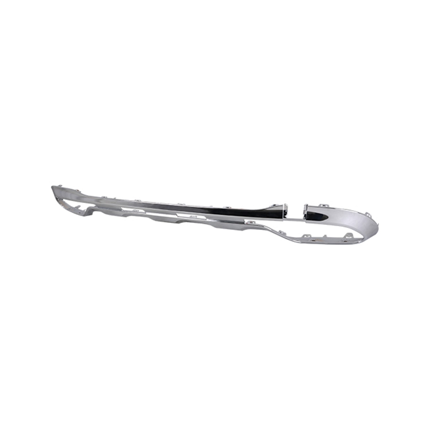 Bumper Cover Molding Rear w/o Night Pkg X254 SUV Silver for Mercedes-Benz GLC300 2023–2025