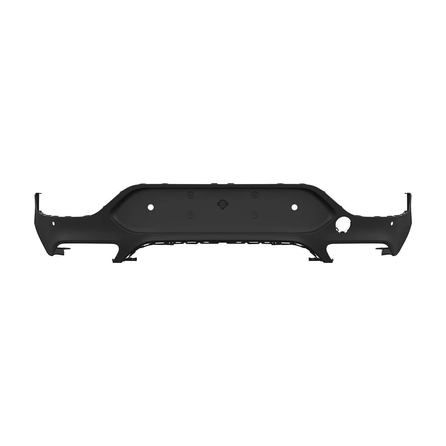 Bumper Valance / Grille Kit Rear C253 w/Active Park Assist Panel for Mercedes-Benz GLC63 AMG 2018–2019