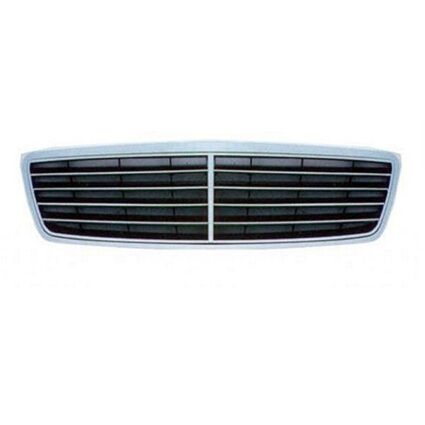 Grille Assembly W203/S203 Chrome & Black Avantgarde/Elegance Package for Mercedes-Benz C230 C240 C280 C32 AMG C320 C350