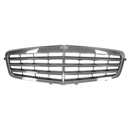 Grille Assembly W212/S212 w/o Distronic Cruise Control w/Avantgarde Pkg for Mercedes-Benz E350 E550 E63 AMG