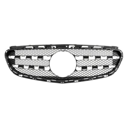 Grille Assembly W212/S212 w/AMG Styling Pkg w/o Camera CAPA for Mercedes-Benz E300 E350 E400 E550