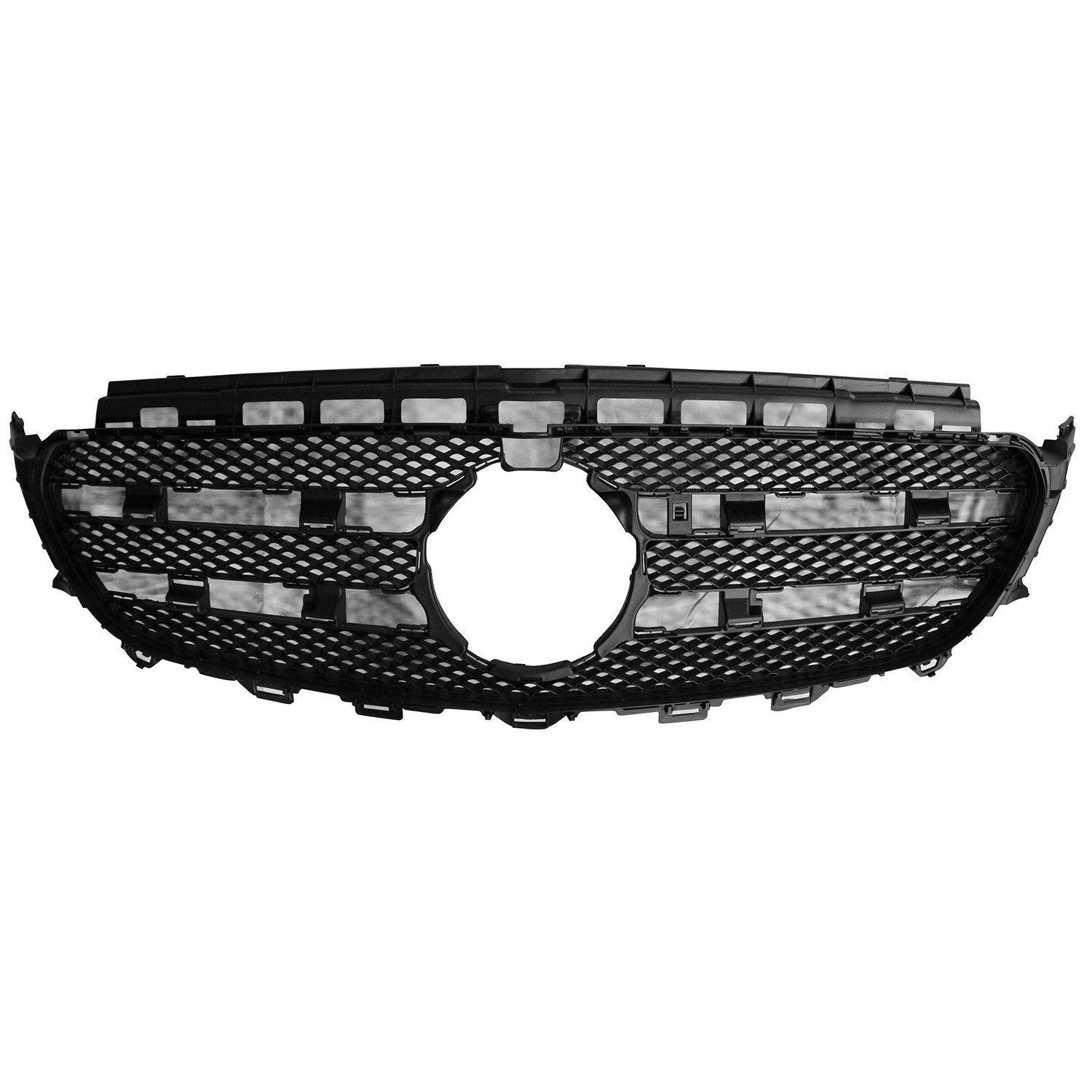Grille Assembly W213/S213 w/o Luxury Pkg w/Front View Camera for Mercedes-Benz E300 E350 E400 E450