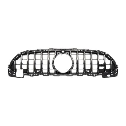Grille Assembly W206 w/Front View Camera Bright Chrome for Mercedes-Benz C43 AMG Sedan 2023–2024