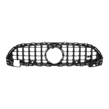 Grille Assembly W206 w/o Front View Camera Dark Chrome for Mercedes-Benz C43 AMG Sedan 2023–2024