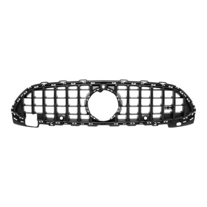 Grille Assembly W206 w/Front View Camera Dark Chrome for Mercedes-Benz C43 AMG Sedan 2023–2024