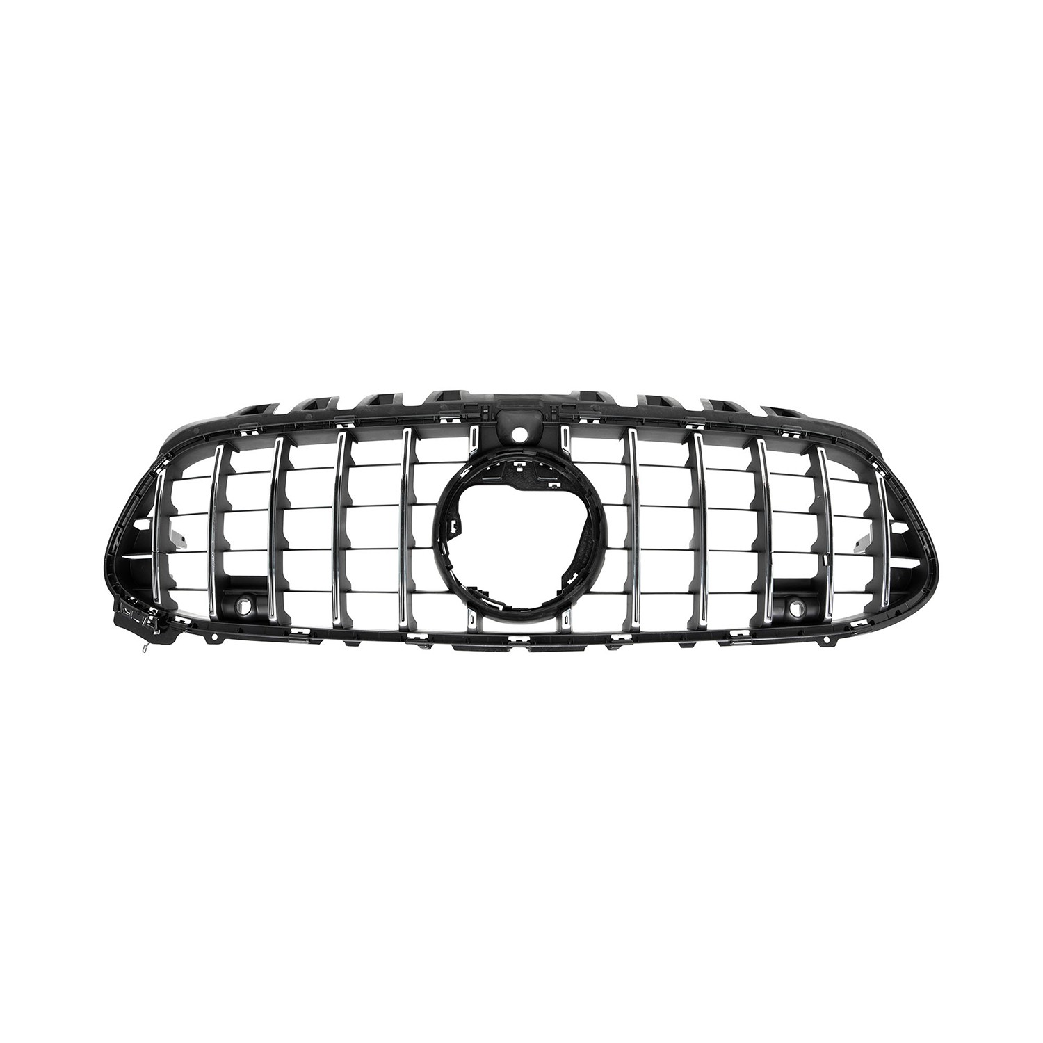 Grille Assembly C118 w/Parktronic Sensor w/Front View Camera Chrome for Mercedes-Benz CLA45 AMG 2020–2023