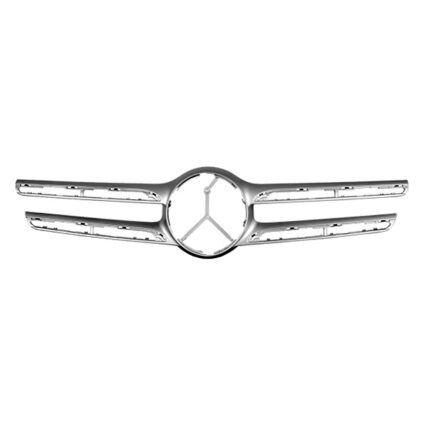 Grille Molding Center X253 w/Dist Cruise Control w/o S/V Camera w/o Night Pkg CAPA for Mercedes-Benz GLC300 2016–2019