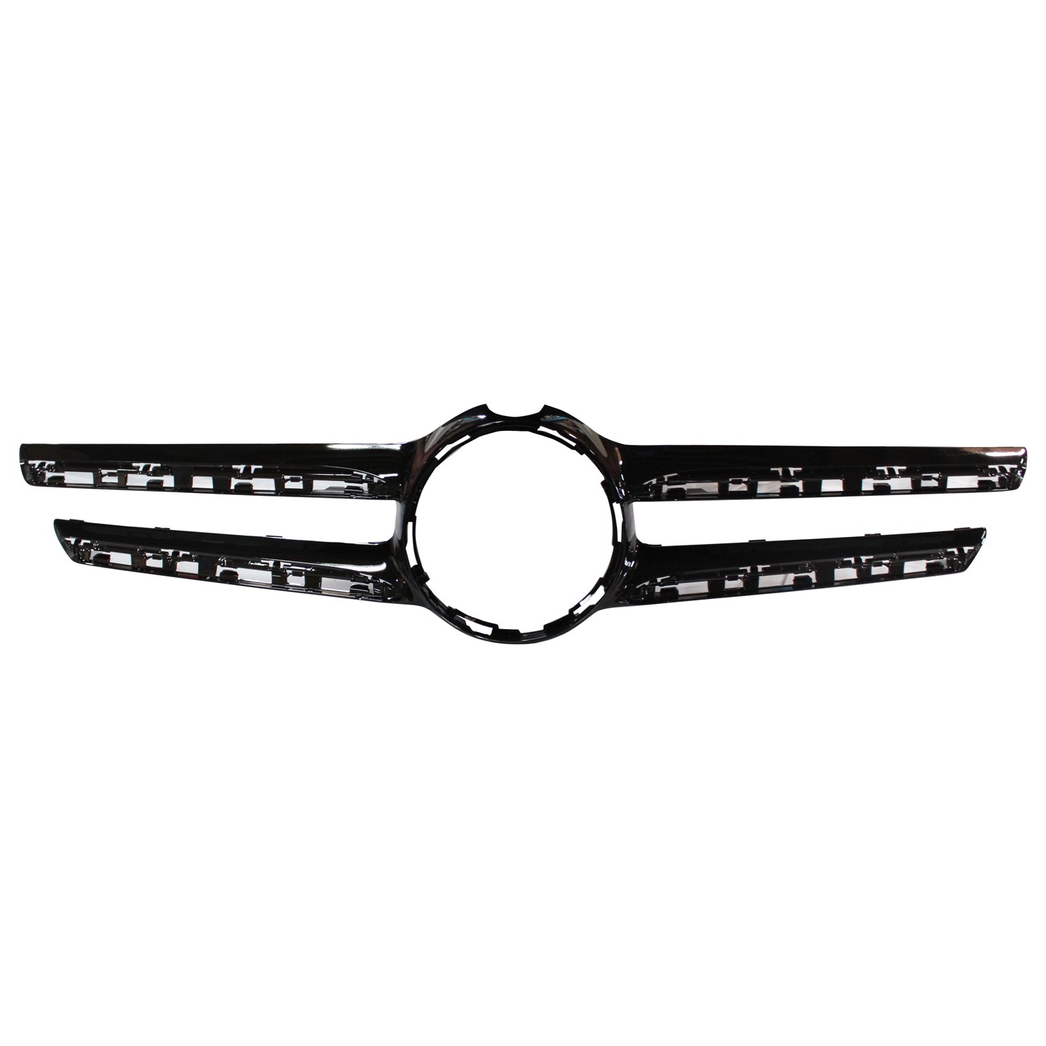 Grille Molding S213 w/o Luxury Pkg w/Front View Camera w/Night Pkg for Mercedes-Benz E400 E450