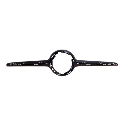 Grille Molding Center A205/C205/W205/S205 w/AMG Styling Pkg w/o Surround View w/Night Pkg for Mercedes-Benz C300 Convertible Coupe Wagon Sedan 2019–2023
