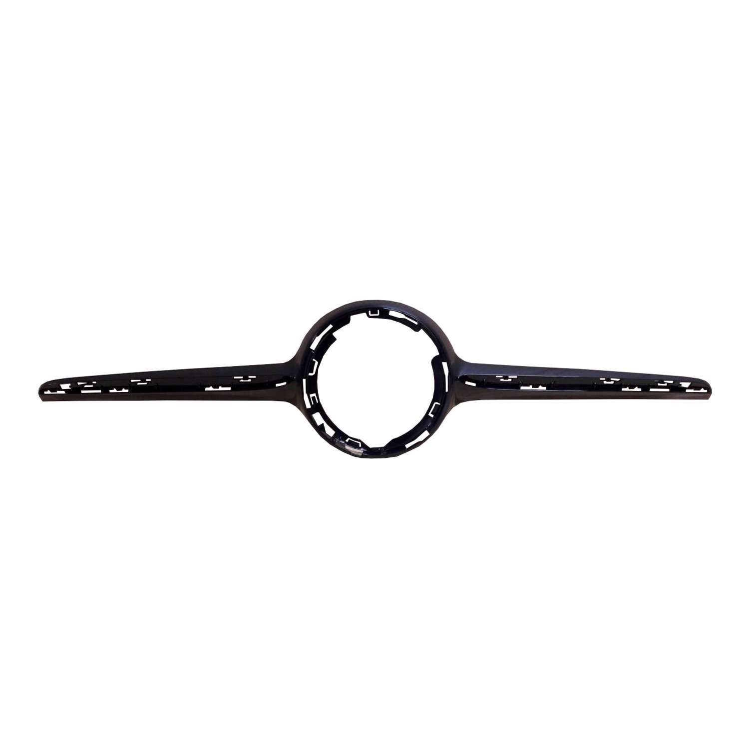 Grille Molding Center A205/C205/W205/S205 w/AMG Styling Pkg w/o Surround View w/Night Pkg for Mercedes-Benz C300 Convertible Coupe Wagon Sedan 2019–2023