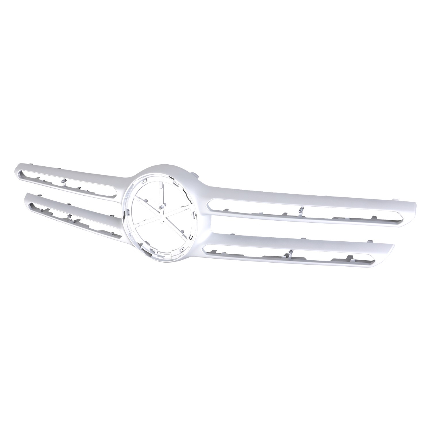 Grille Molding X253 SUV w/o AMG Styling Pkg w/o Front View Camera Silver for Mercedes-Benz GLC300 2020–2022