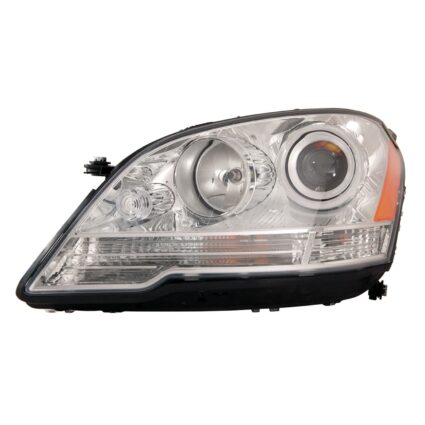 Headlight Assembly Composite Left To 8-26-10 W164 Halogen CAPA for Mercedes-Benz ML320 ML350 ML450 ML550 ML63 AMG