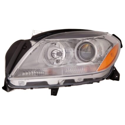 Headlight Assembly Composite Left W166 Halogen CAPA for Mercedes-Benz ML250 ML350 ML400 ML550