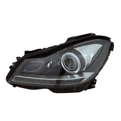 Headlight Assembly Composite Left W204 w/Cornering Lamps for Mercedes-Benz C250 C300 C350 C63 AMG