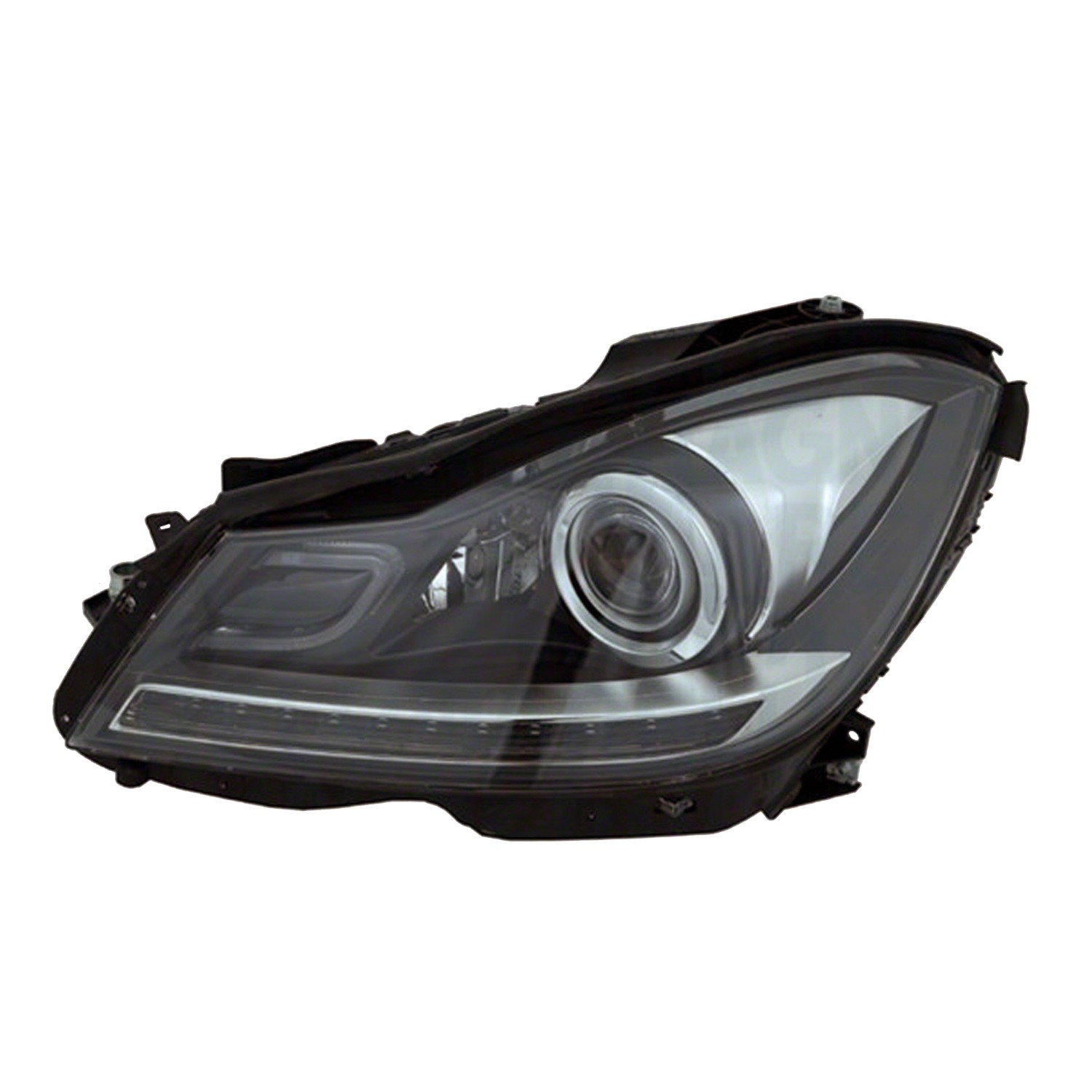 Headlight Assembly Composite Left W204 w/Cornering Lamps for Mercedes-Benz C250 C300 C350 C63 AMG