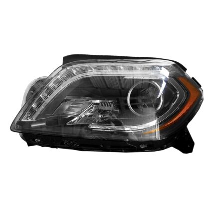 Headlight Assembly Composite Left X166 w/Cornering Lamps w/o Night Vision for Mercedes-Benz GL350 GL450 GL550 GL63 AMG