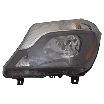 Headlight Assembly Composite Left NCV3 Halogen CAPA for Mercedes-Benz Sprinter 2500 Sprinter 3500