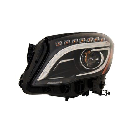 Headlight Assembly Composite Left w/o Adaptive Headlamps X156 Xenon CAPA for Mercedes-Benz GLA250 GLA45 AMG