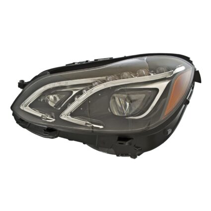 Headlight Assembly Composite Left W212/S212 w/Cornering Lamps w/o Night Vision System for Mercedes-Benz E300 E350 E400 E550 E63 AMG E63 AMG S