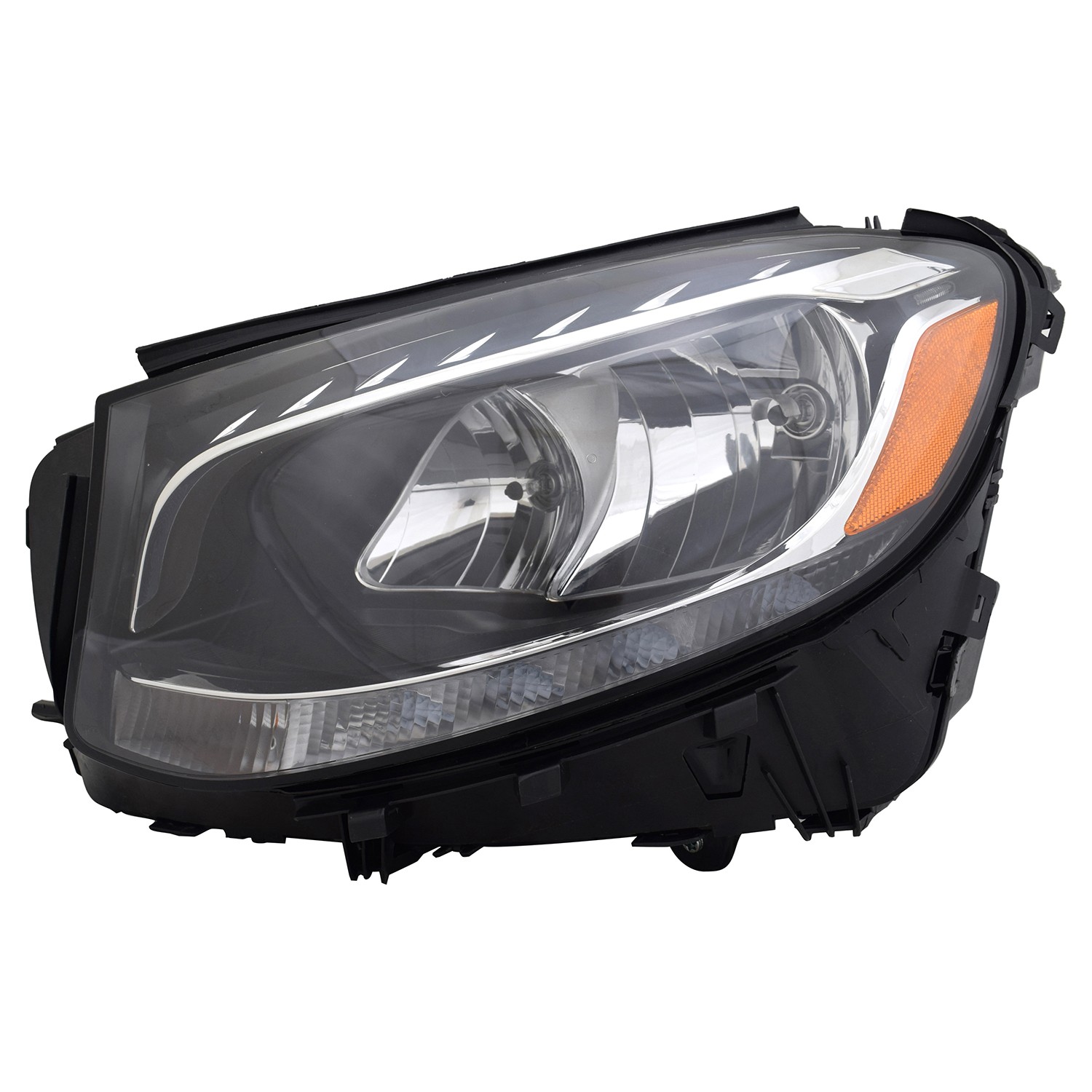 Headlight Assembly Composite Left X253 Halogen CAPA for Mercedes-Benz GLC300 GLC43 AMG