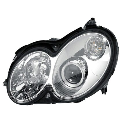 Headlight Assembly Composite Right Xenon w/o Curve Lighting for Mercedes-Benz CLK320 CLK350 CLK500 CLK55 AMG CLK550 CLK63 AMG