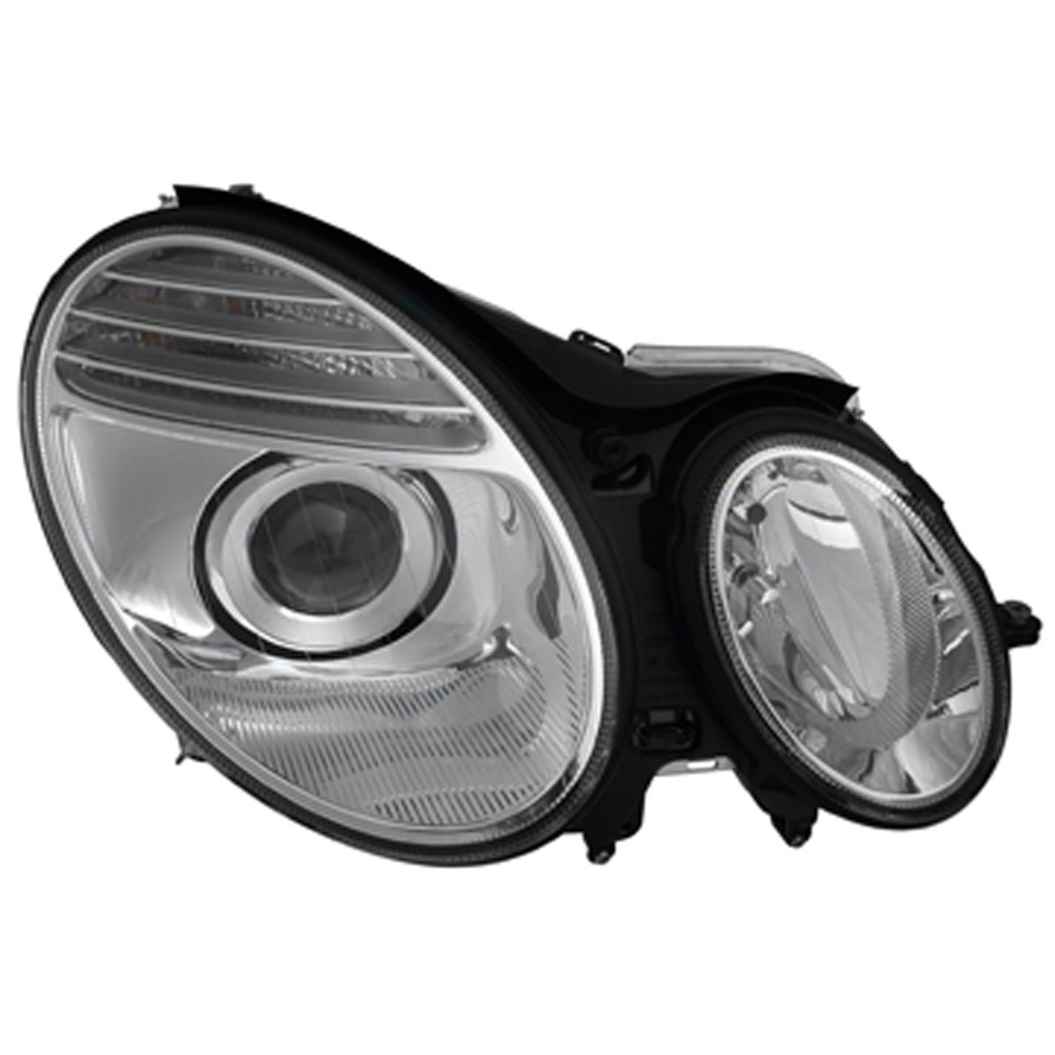 Headlight Assembly Composite Right Xenon w/Curve Lighting From 8-31-06 for Mercedes-Benz E350 E550 E63 AMG