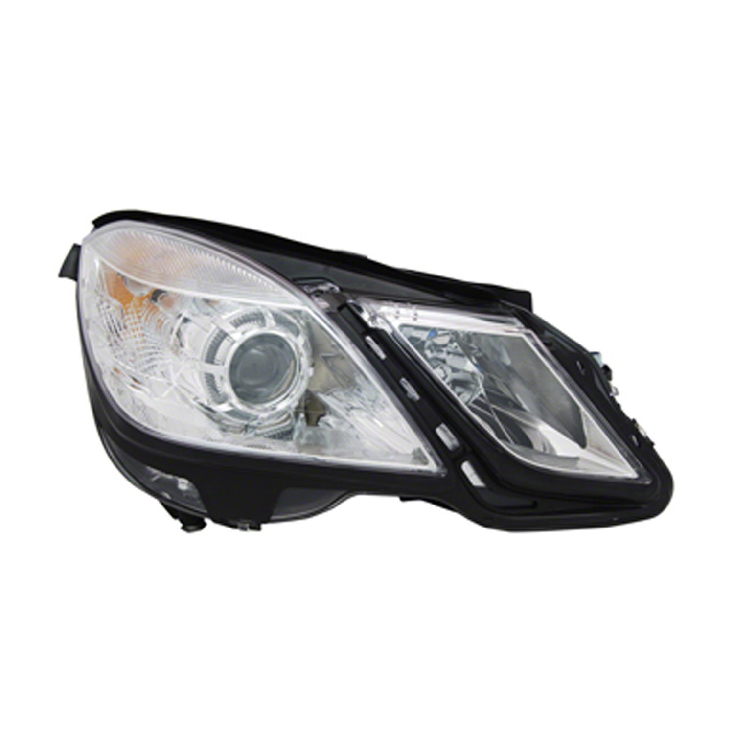 Headlight Assembly Composite Right W212 Halogen w/o Cornering Lamps CAPA for Mercedes-Benz E350 E550
