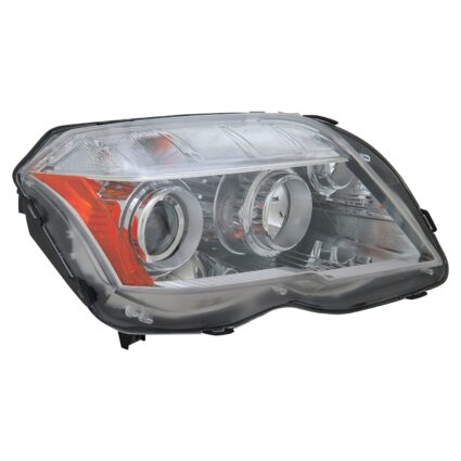 Headlight Assembly Composite Right X204 Halogen CAPA for Mercedes-Benz GLK350 2010–2012