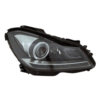 Headlight Assembly Composite Right W204 w/Cornering Lamps for Mercedes-Benz C250 C300 C350 C63 AMG