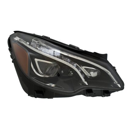 Headlight Assembly Composite Right C207/A207 LED w/Cornering Lamps for Mercedes-Benz E350 E400 E550
