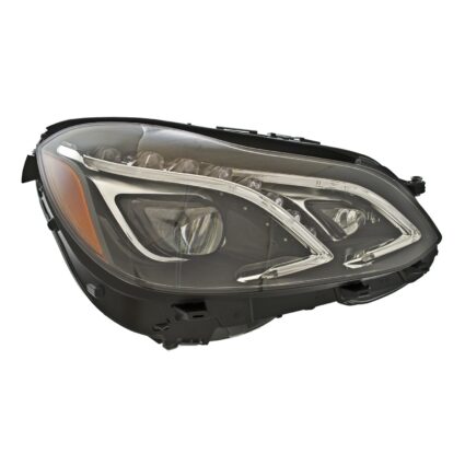 Headlight Assembly Composite Right W212/S212 w/Cornering Lamps w/o Night Vision System for Mercedes-Benz E300 E350 E400 E550 E63 AMG E63 AMG S