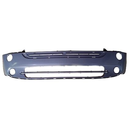 Bumper Cover Front w/Chrome Trim Primed for Mini Cooper Base 2005–2008