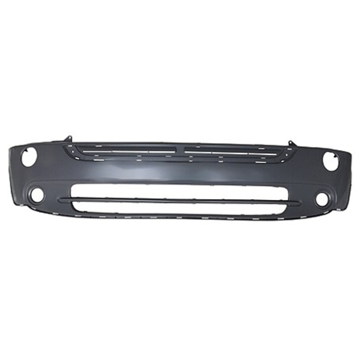 Bumper Cover Front w/o Chrome Trim Primed for Mini Cooper Base 2005–2008