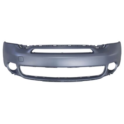 Bumper Cover Front R60 w/Chrome Trim Primed CAPA for Mini Cooper Countryman S S ALL4 2011–2016