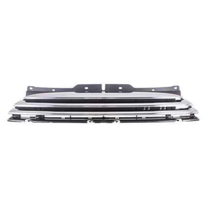 Grille Assembly R56 w/o Driving Lamps w/o DRL w/o Aero & Appearance Pkg Chrome Molding CAPA for Mini Cooper Hatchback Convertible Base 2007–2010
