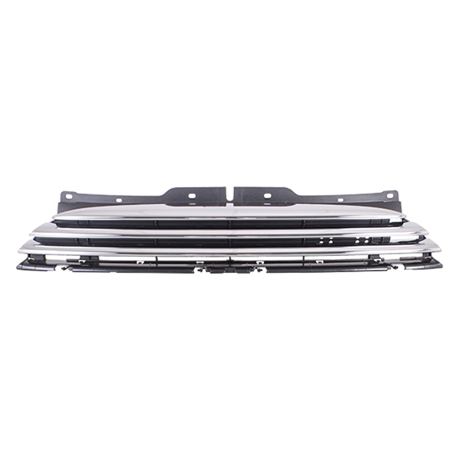 Grille Assembly R56 w/o Driving Lamps w/o DRL w/o Aero & Appearance Pkg Chrome Molding CAPA for Mini Cooper Hatchback Convertible Base 2007–2010