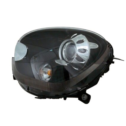 Headlight Assembly Composite Right R61 Xenon w/o Adaptive Headlamps w/Black Housing for Mini Cooper Paceman 2013–2016