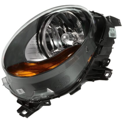 Headlight Lens Housing Left F56 Halogen Yellow Indicator for Mini Cooper Hatchback 2014–2018