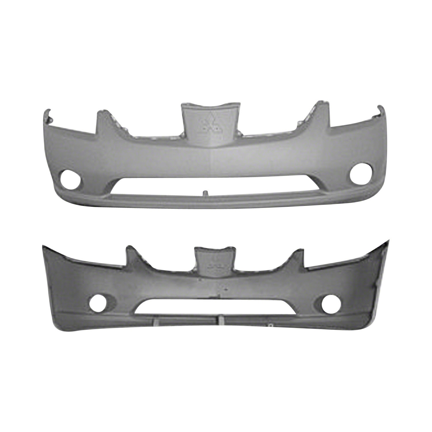 Bumper Cover Front Primed for Mitsubishi Galant 2004–2006