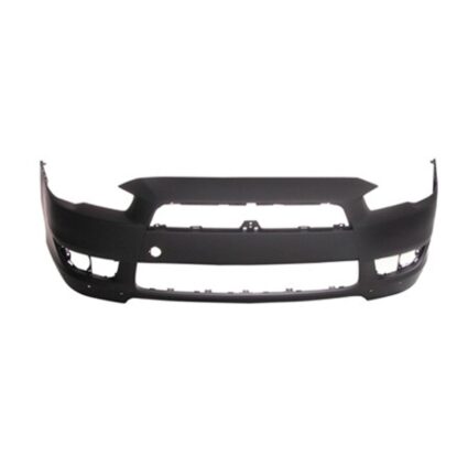 Bumper Cover Front w/Air Dam Holes Primed CAPA for Mitsubishi Lancer GTS Special Edition SE GTS Sportback SE Sportback SE Limited Edition SE Limited Edition Sportback 2008–2015