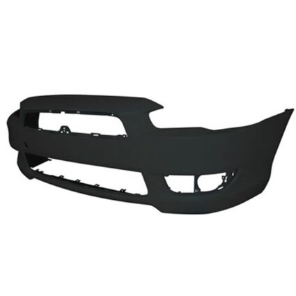Bumper Cover Front w/o Air Dam Holes Primed for Mitsubishi Lancer ES DE ES Sportback 2008–2015