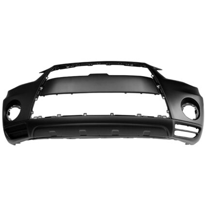 Bumper Cover Front w/o Fog Lamps w/o Lower Protector Primed CAPA for Mitsubishi Outlander 2010–2013